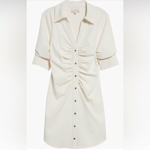 Cinq à Sept Ivory Button-Down Blouse